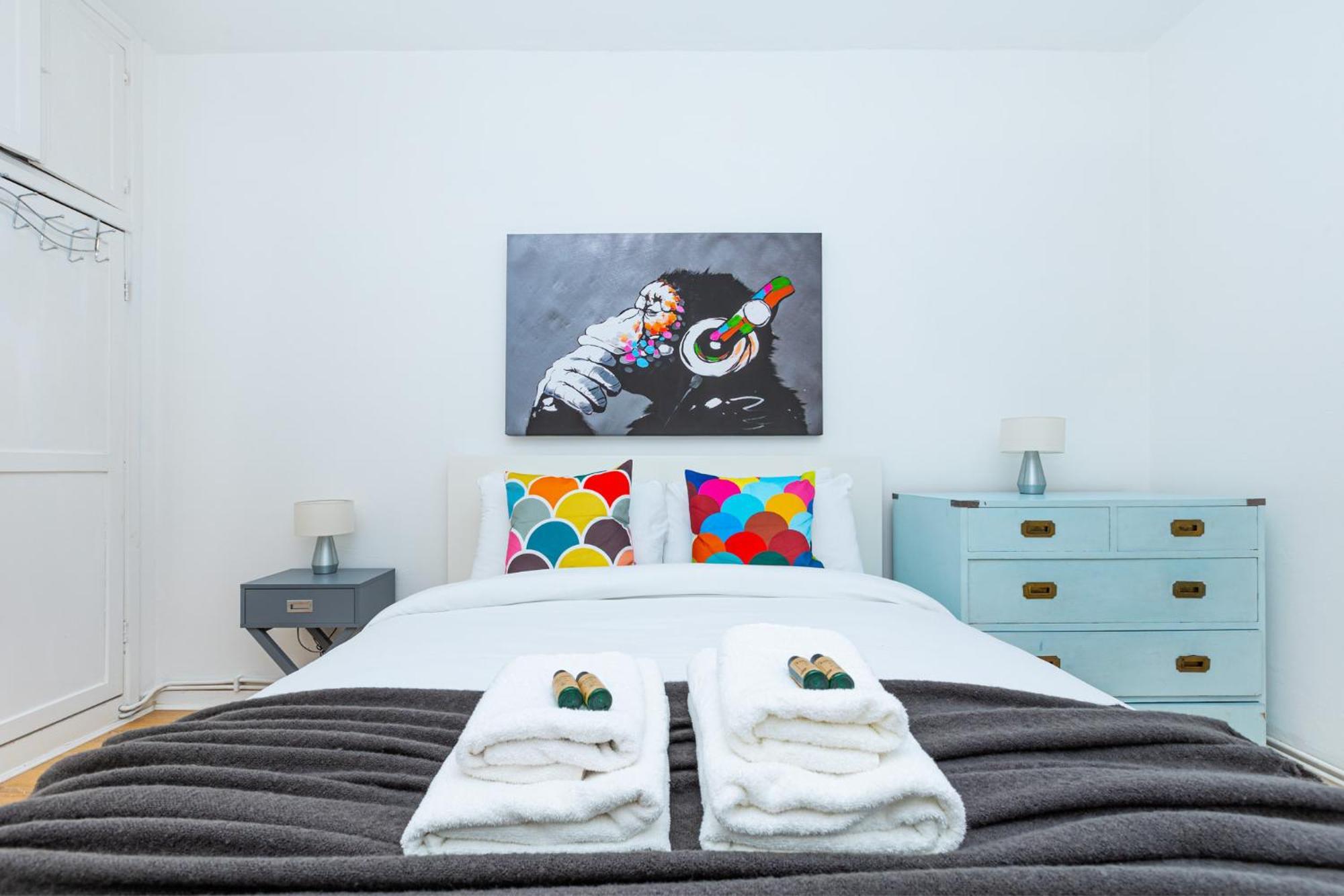 Bright Modern 1 Bedroom Flat, 5 Min To Vauxhall St London Exterior photo