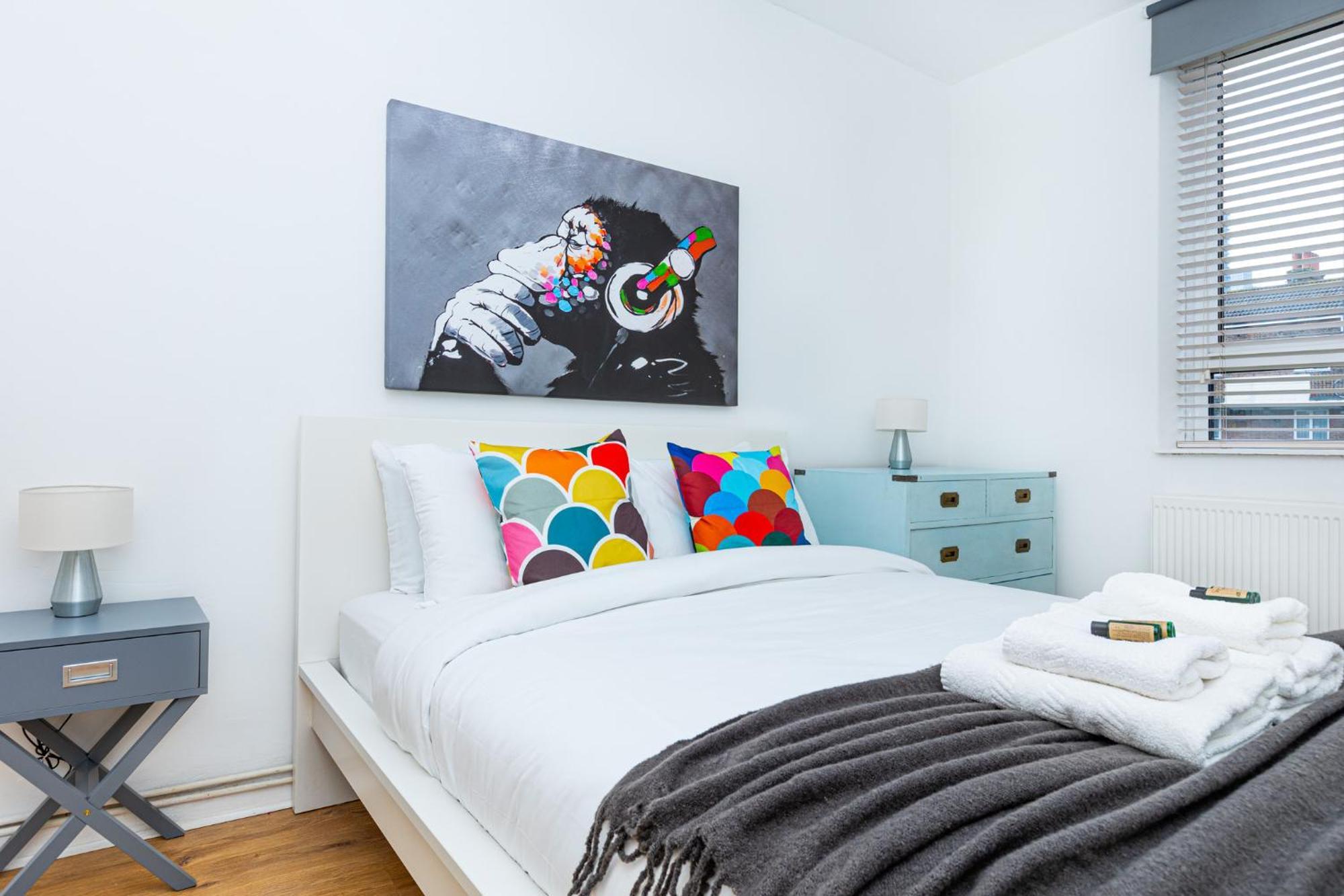 Bright Modern 1 Bedroom Flat, 5 Min To Vauxhall St London Exterior photo